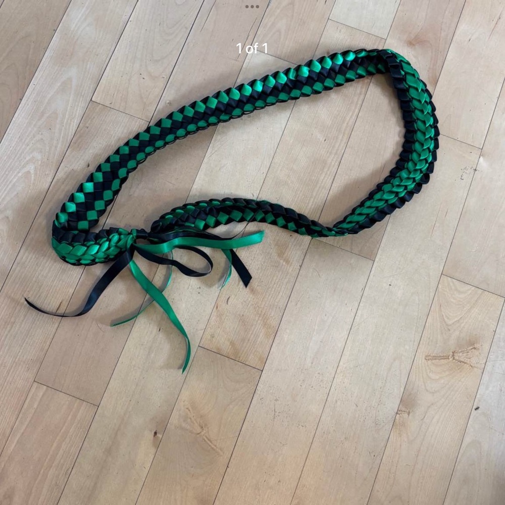 Money Lei - Green and Black